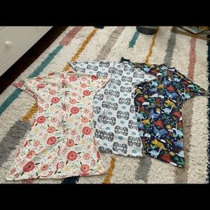 Three size L (12-24 M) Zipadee-zip transition swaddle/sleep sacks